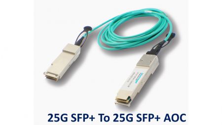 25G SFP+에서 25G SFP+로 AOC